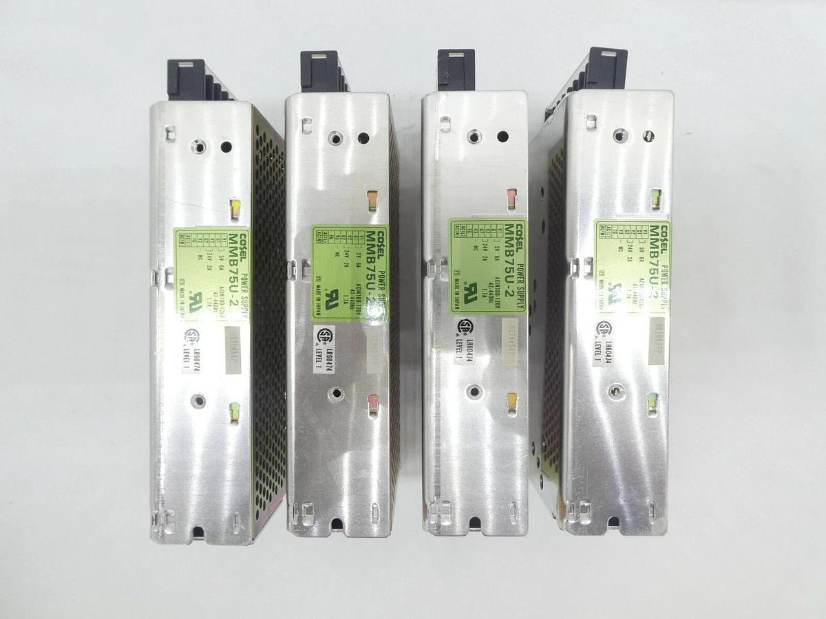 Used Cosel MMB75U-2 Power Supply Reseller Lot of 4 Working Surplus