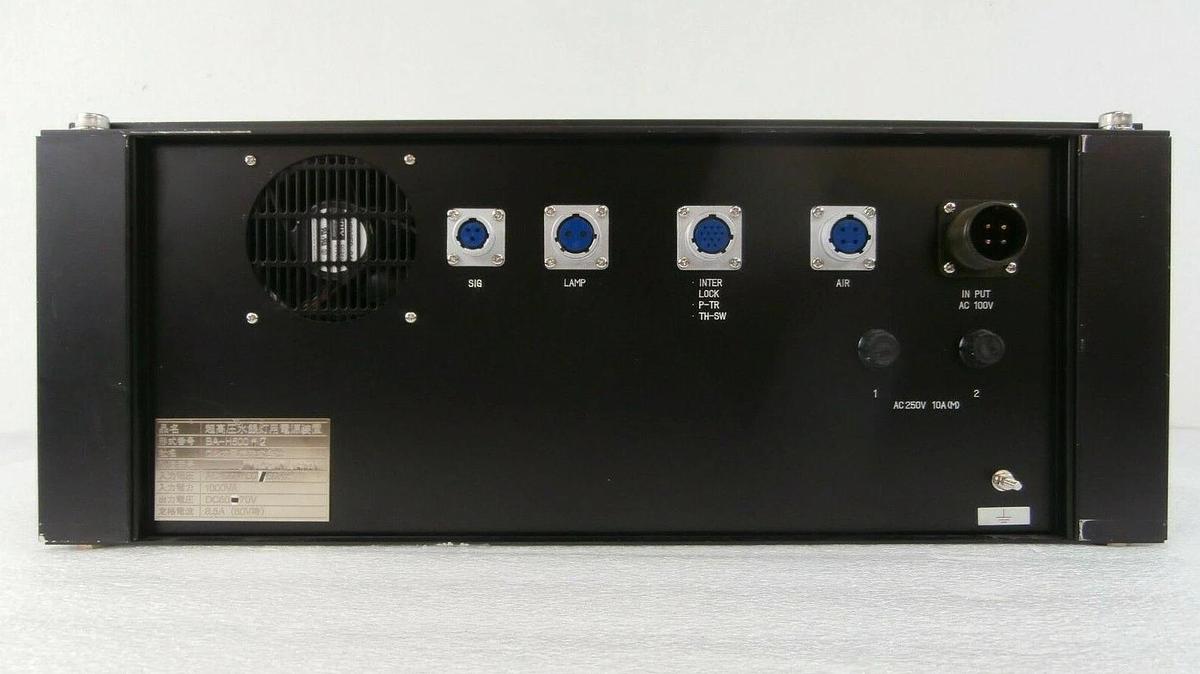 Used Hitachi BA-H500 H2 Lamp Power Supply I-900SRT Wafer Defect Inspection Working