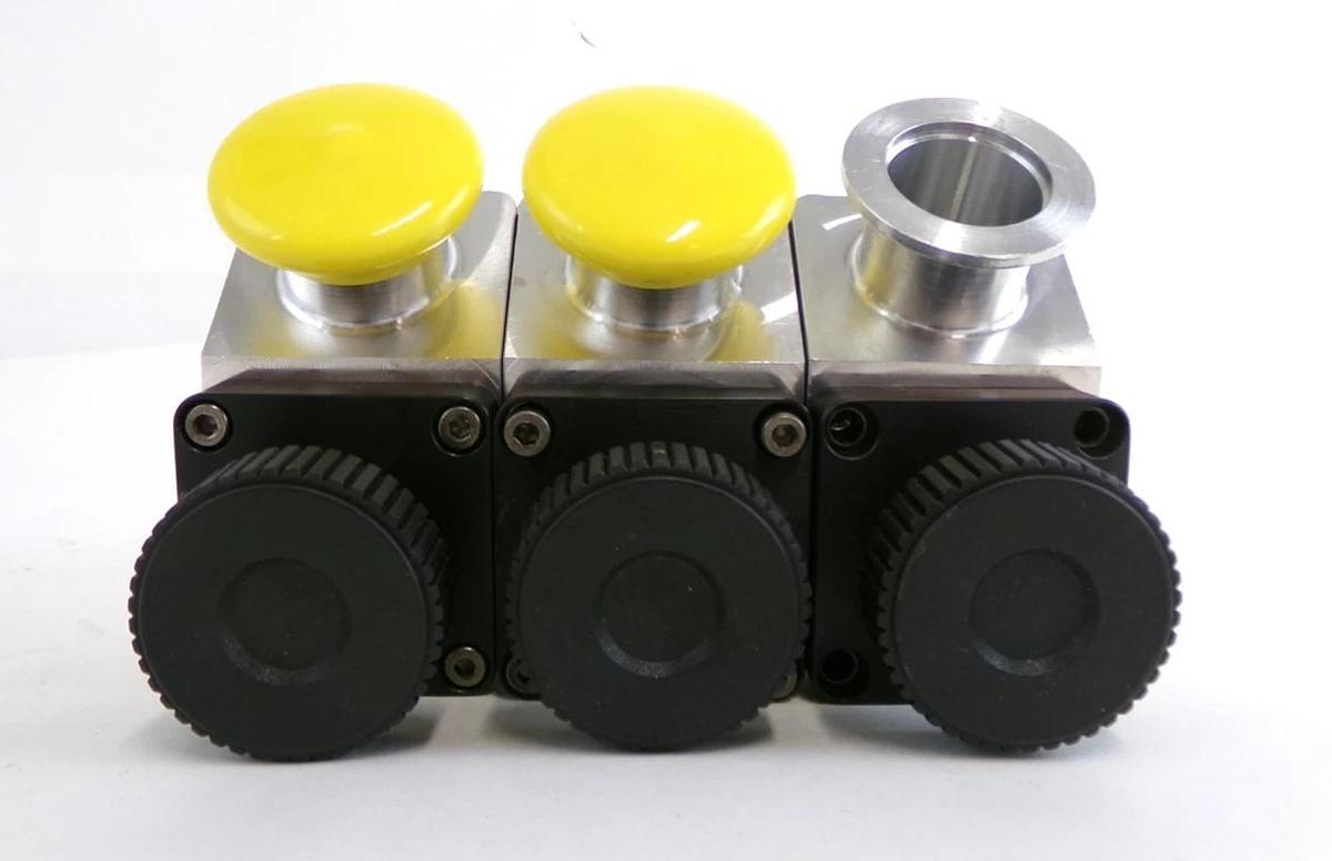Used VAT 26528-KA01-BYB1 HV Inline Valve Assembly Reseller Lot of 8 Working Surplus