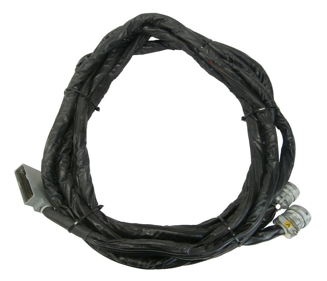 Used Seiko Seiki RK21092-02-1 TMP Dual Turbomolecular Pump Cable 26' 8M Turbo Working