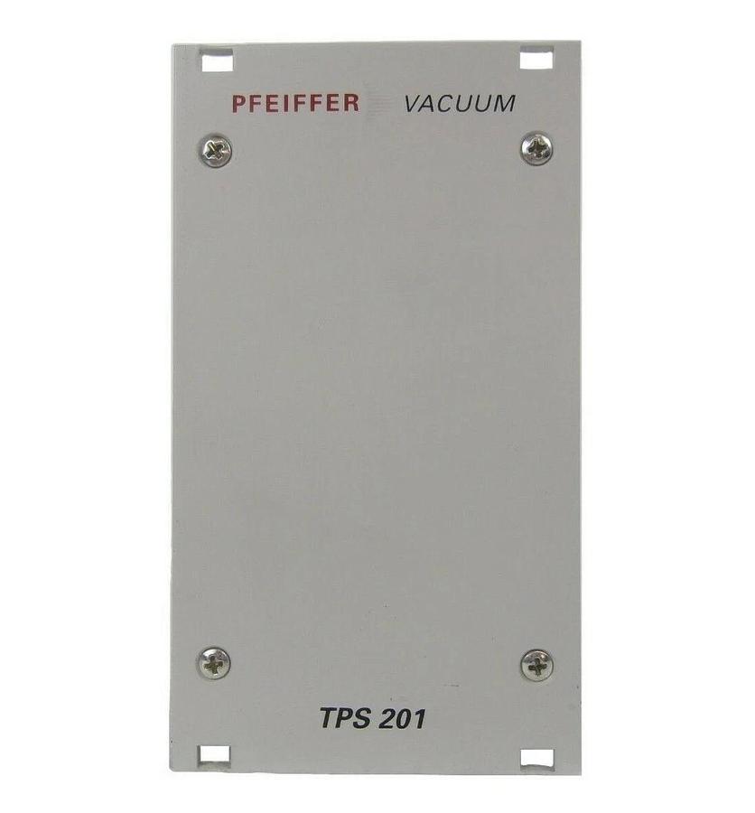 Used TPS 201 Pfeiffer PM 041 819 AT Turbomolecular Pump Controller Turbo Working