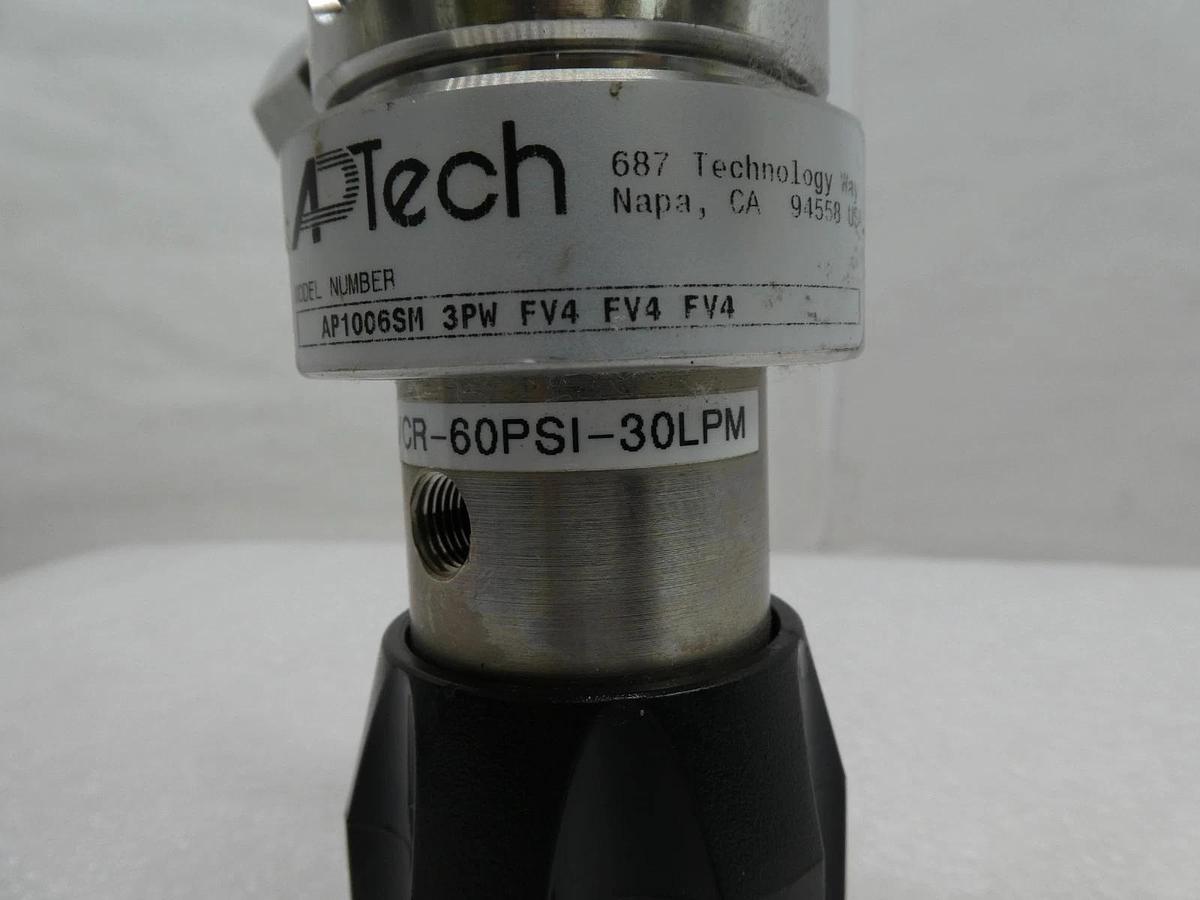 Used APTech AP1006SM 3PW FV4 FV4 FV4 Single Stage Regulator Valve Reseller Lot of 4