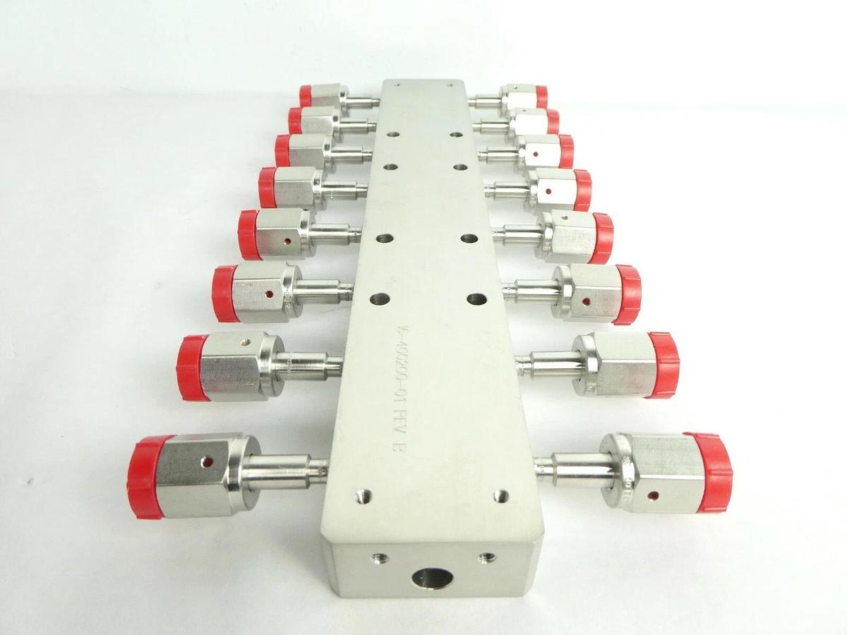 ASM Advanced Semiconductor Materials 16-400200-01 Gas Reactor Manifold New