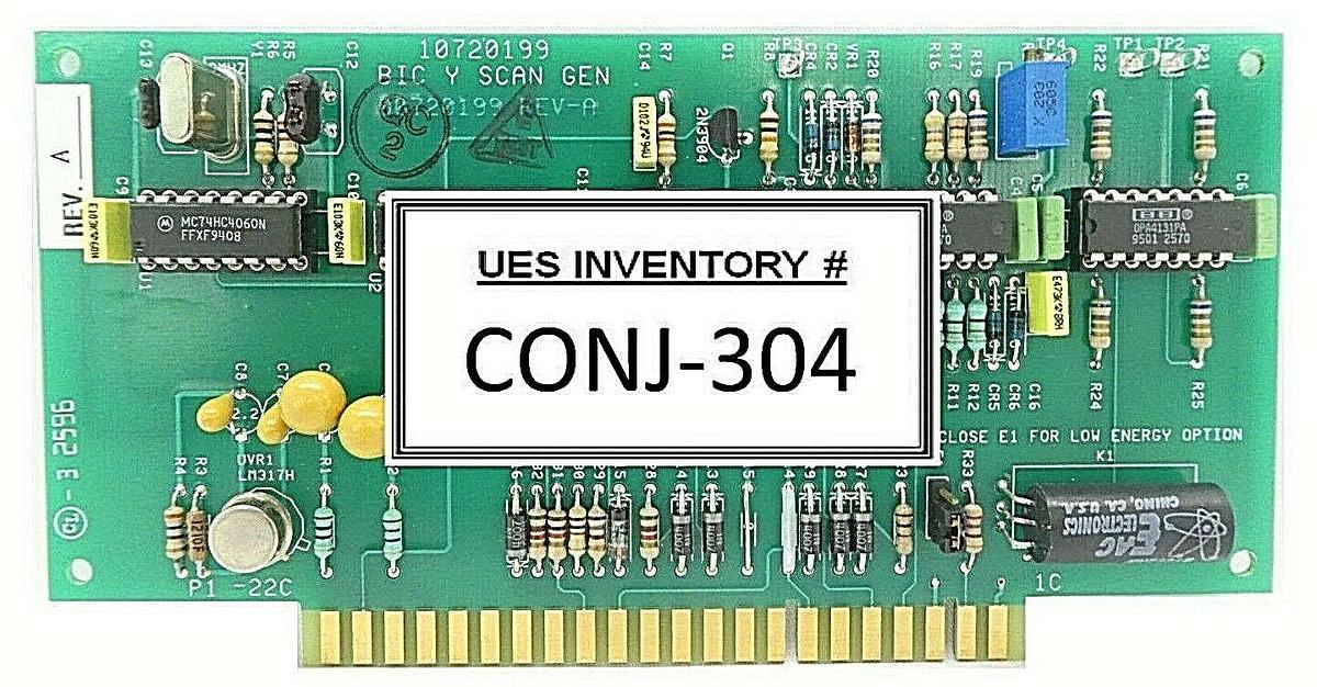 Used Brookhaven 10720199 Y Scan Gen PCB Card Rev. A Varian E20000183 Working Surplus