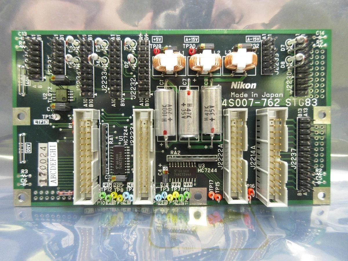 Used Nikon 4S007-762 Interface Board PCB STG83 NSR-S204B System Used Working