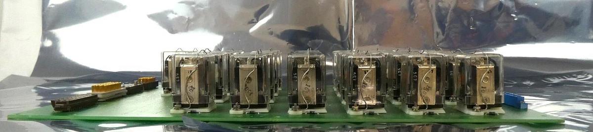 Used Varian Semiconductor E-H5617001 Relay Connection PCB Board Assembly AS-Is