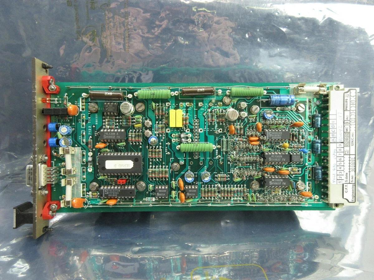 Used Philips 7122 714 1401.4 Processor PCB Card MCDM 60 5,5 ASML PAS 5000/2500 Used