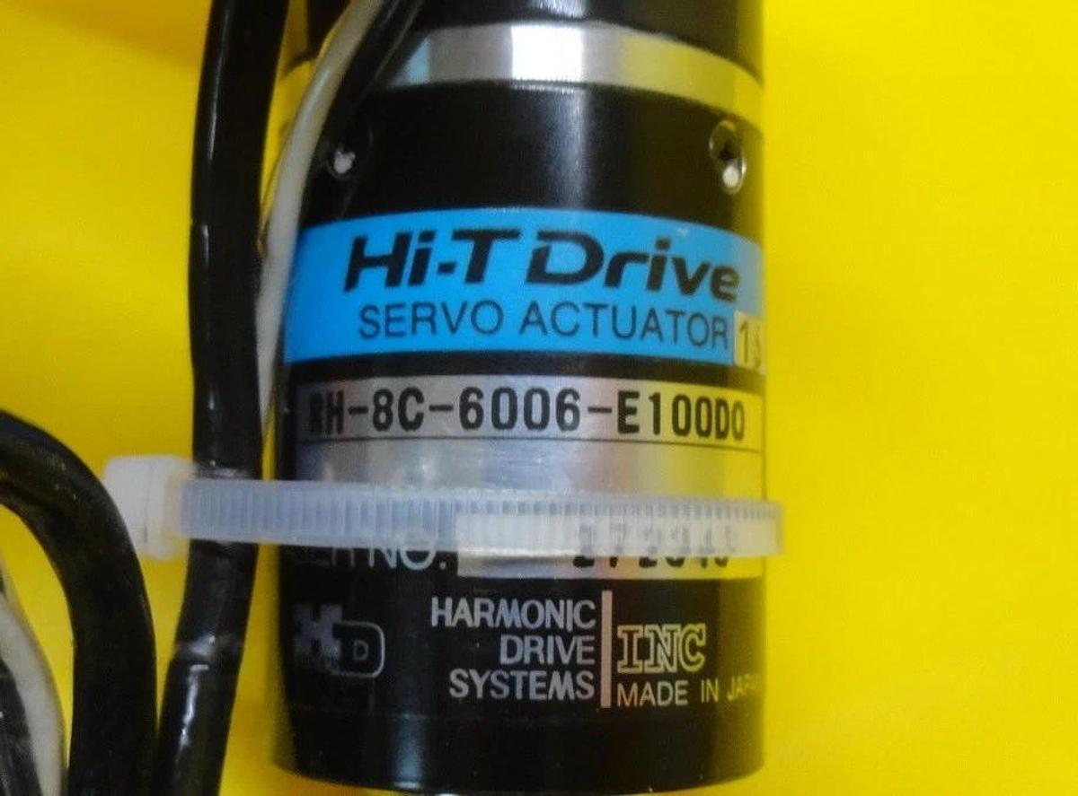 Used Harmonic Drive Systems RH-8C-6006-E100DO 2nd Group Zoom Servo Pull Motor Working