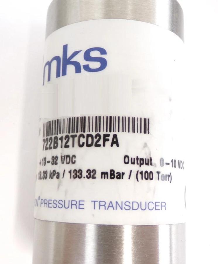 Used MKS Instruments 722A 722B Baratron Pressure Transducer Reseller Lot of 7 Spare