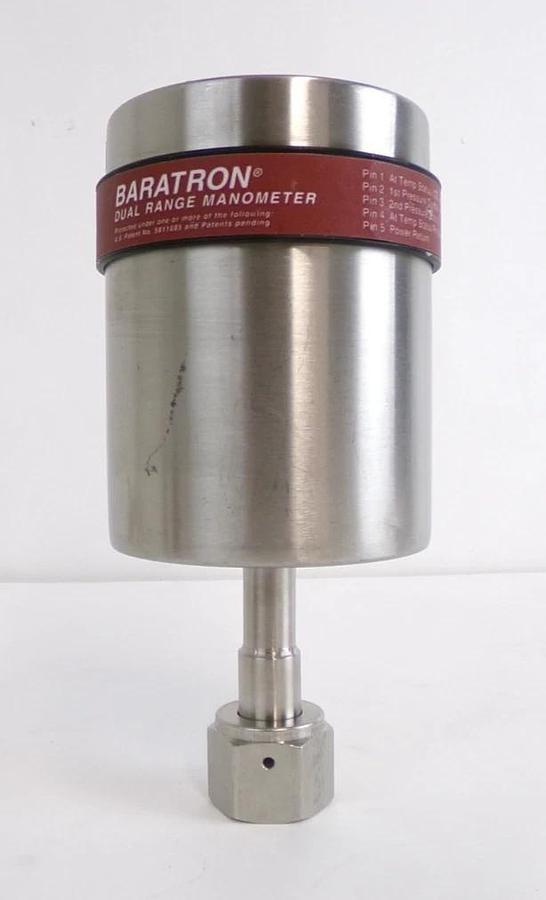 Used MKS Instruments D27B11TCEC0B0 Baratron Dual Range Manometer Lot of 2 Surplus