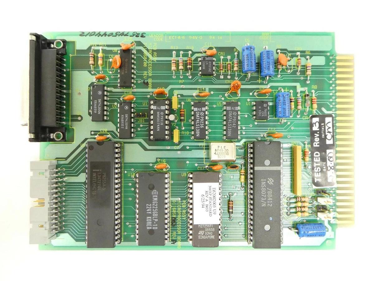Used Varian Semiconductor D116058003 Microprocessor PCB Card D116058100 300XP Working