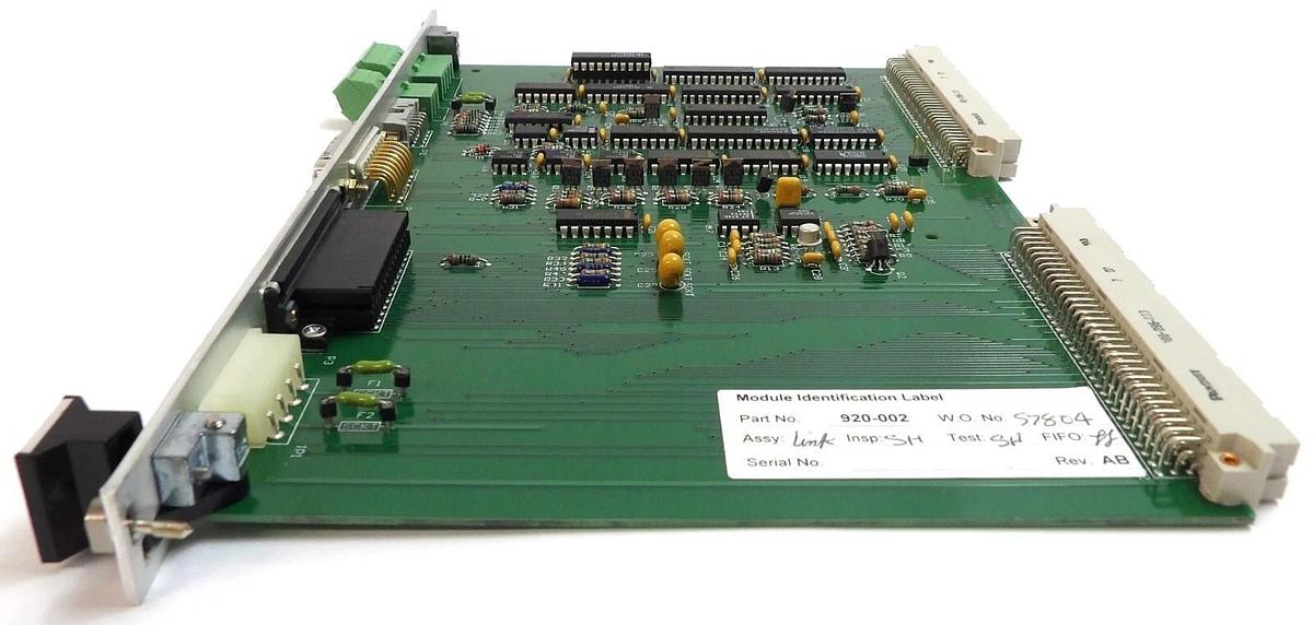 Used Brooks Automation 920-002 I/O Interface PCB 15-XAHFH Working Surplus