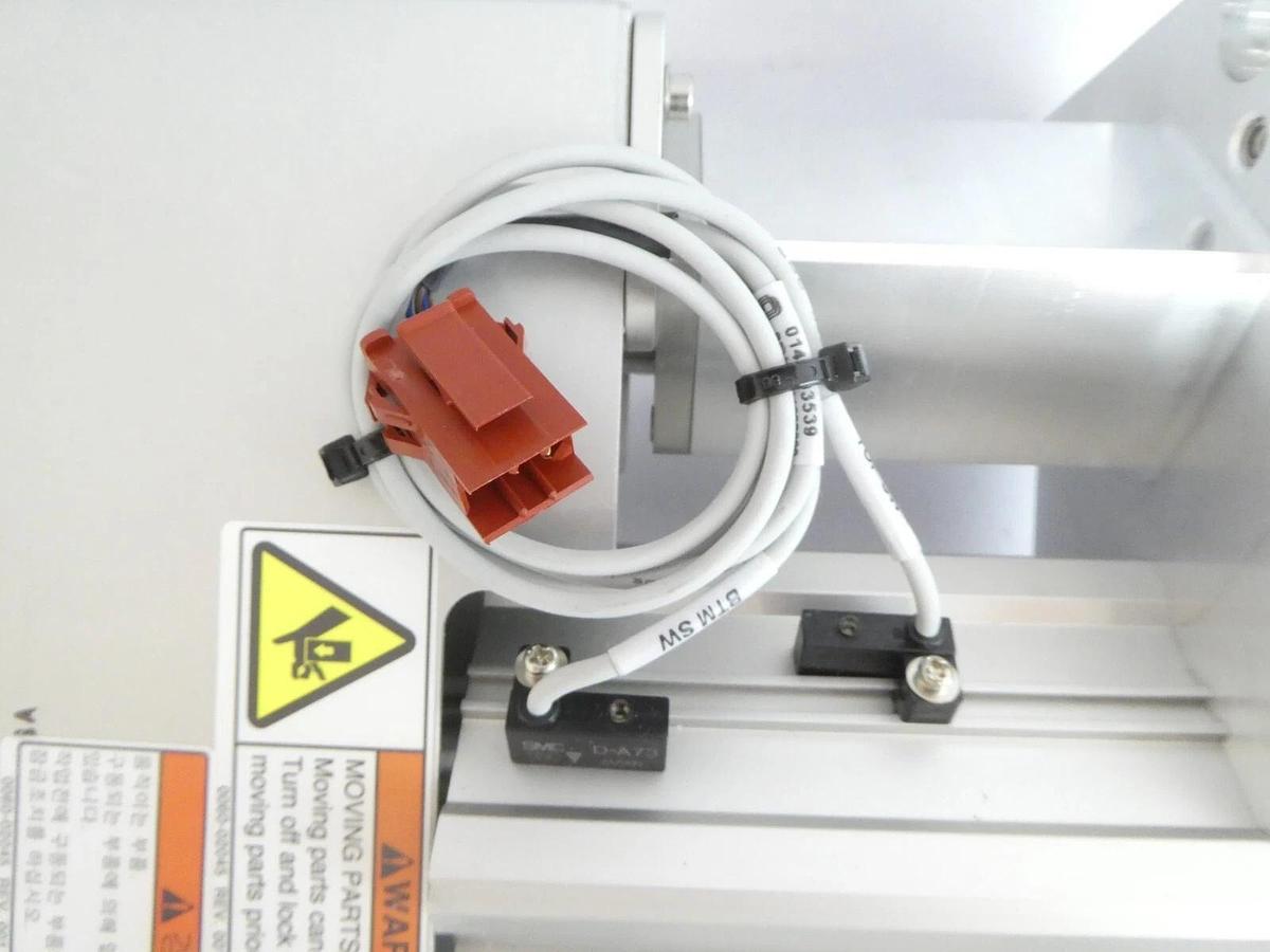 Used SMC NCDQ2B50-75DC Slit Valve Door Assembly AMAT 0040-54690 Working