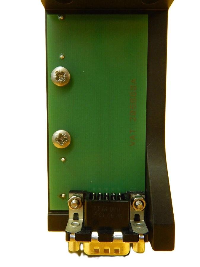 Used VAT 07512-UA24-0002 Rectangular Atmospheric Door L-VAT Series 075 Copper Working