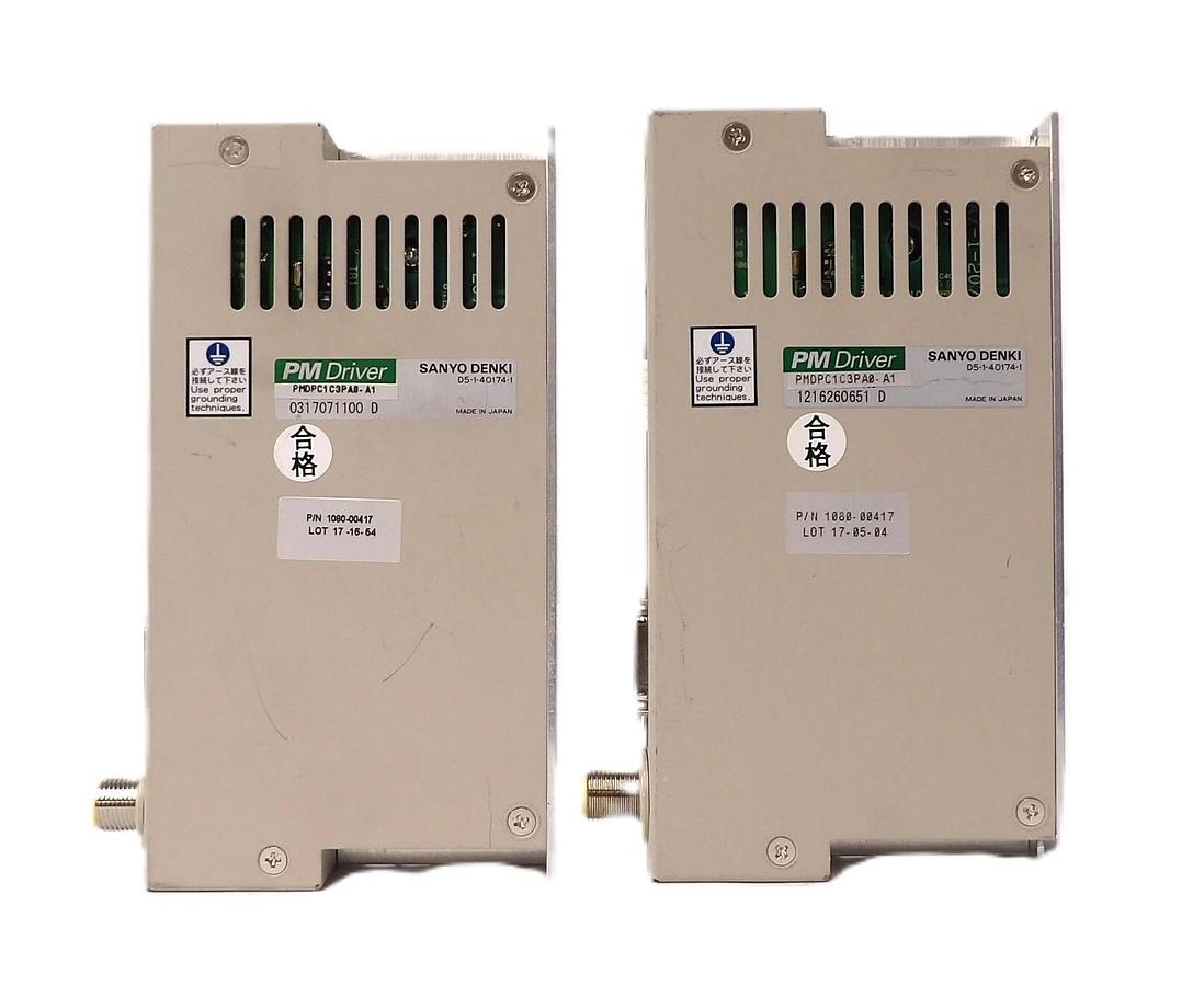 Used Sanyo Denki PMDPC1C3PA0-A1 PM Driver AMAT 1080-00417 Lot of 2 Working