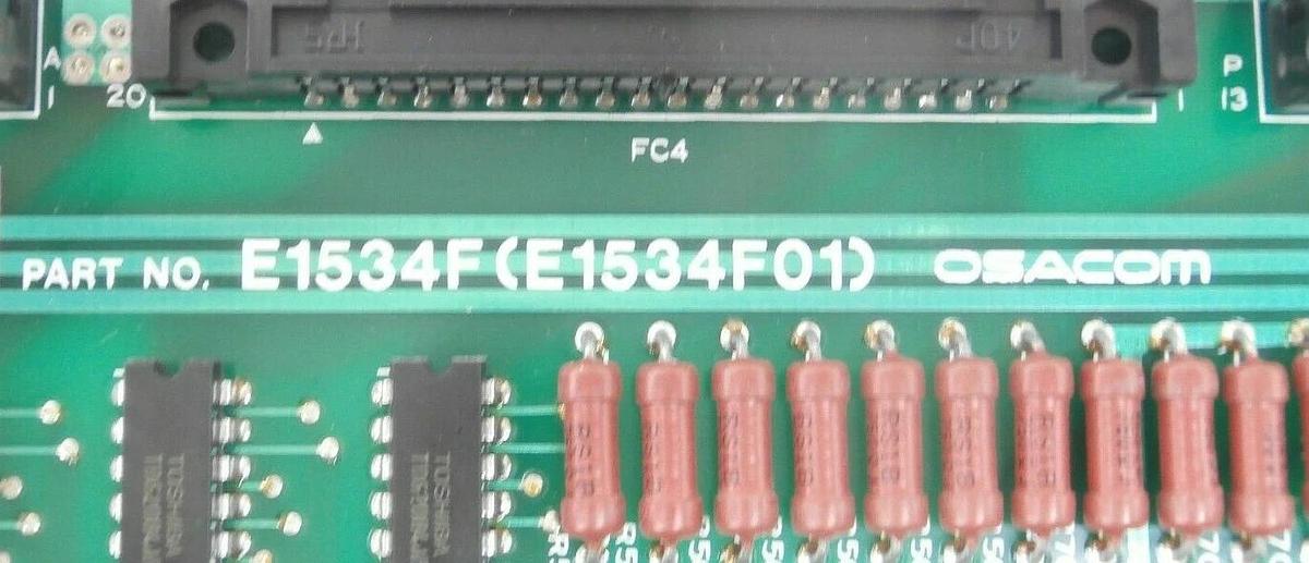 Used Osacom E1534F Interface PCB Varian Semiconductor VSEA V82-810021 Working Surplus