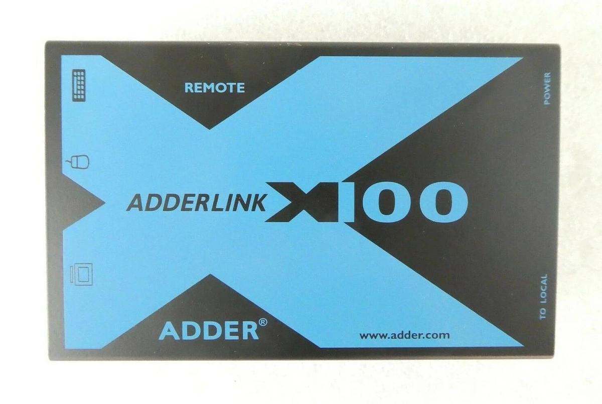 Used Adder X100/R ADDERLink Extender Receiver Reseller Lot of 4 New Surplus