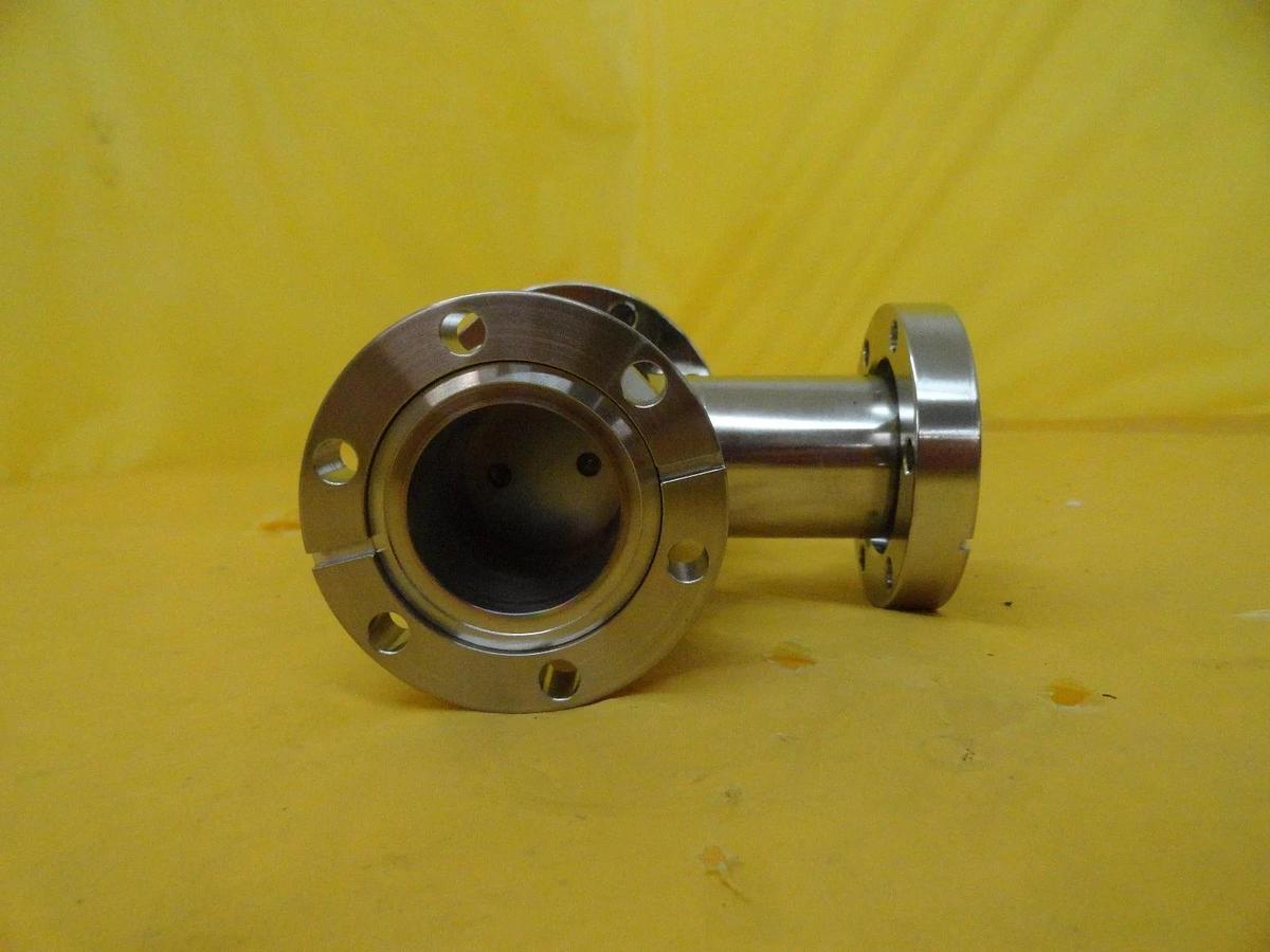 Used MKS Instruments 99E1694 Pneumatic Angle Valve Used Working