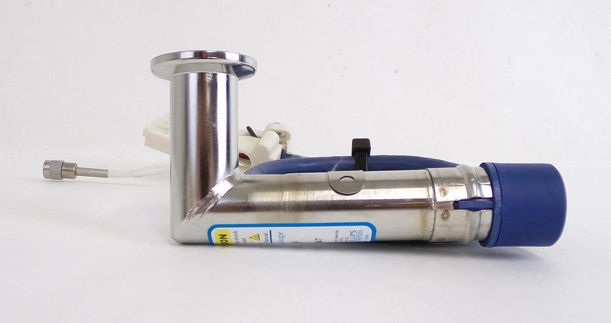 Used Granville-Phillips 355018 Micro Ion Vacuum Gauge & Cable MKS instruments Working