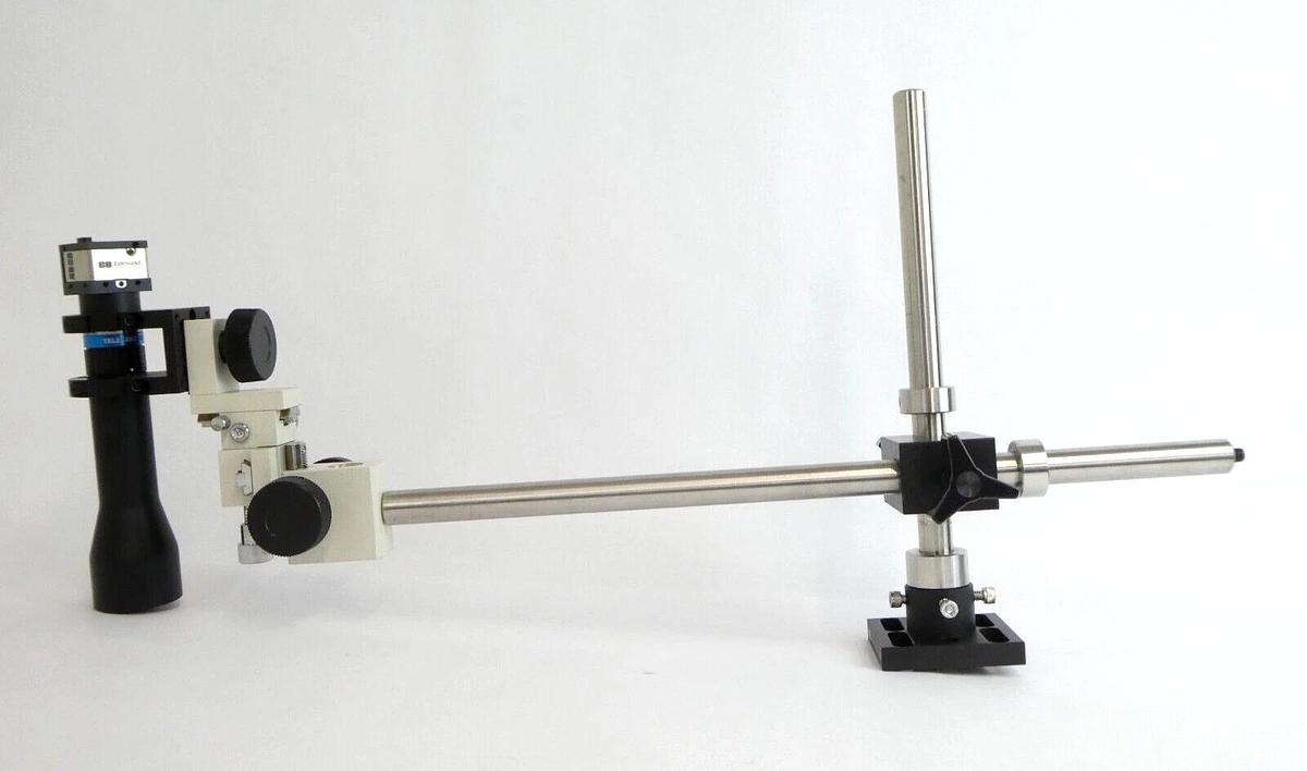 Used Edmund Optics EO-1312C 0.4x Optical Lens with w/ Mounting Clamp Working