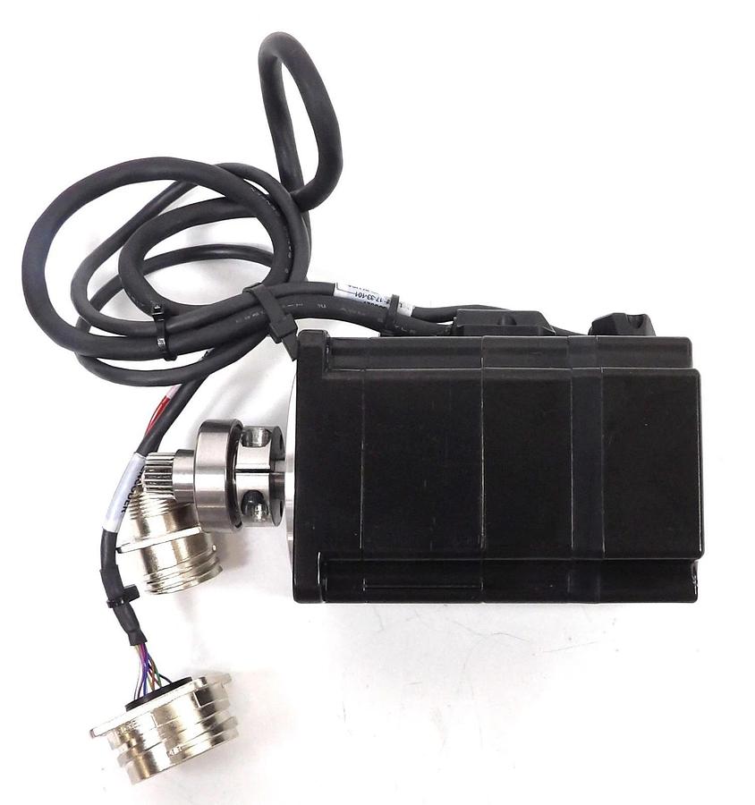 Used Sanyo Denki P50B07040HXS00M AC Servo Motor BL Super P5 Working