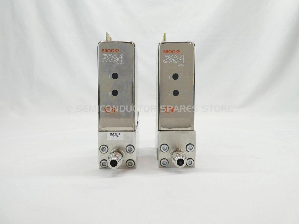 Refurbished Brooks 5964 Mass Flow Controller MFC 20000 SCCM N2O Lot of 2 OEM Refurbished