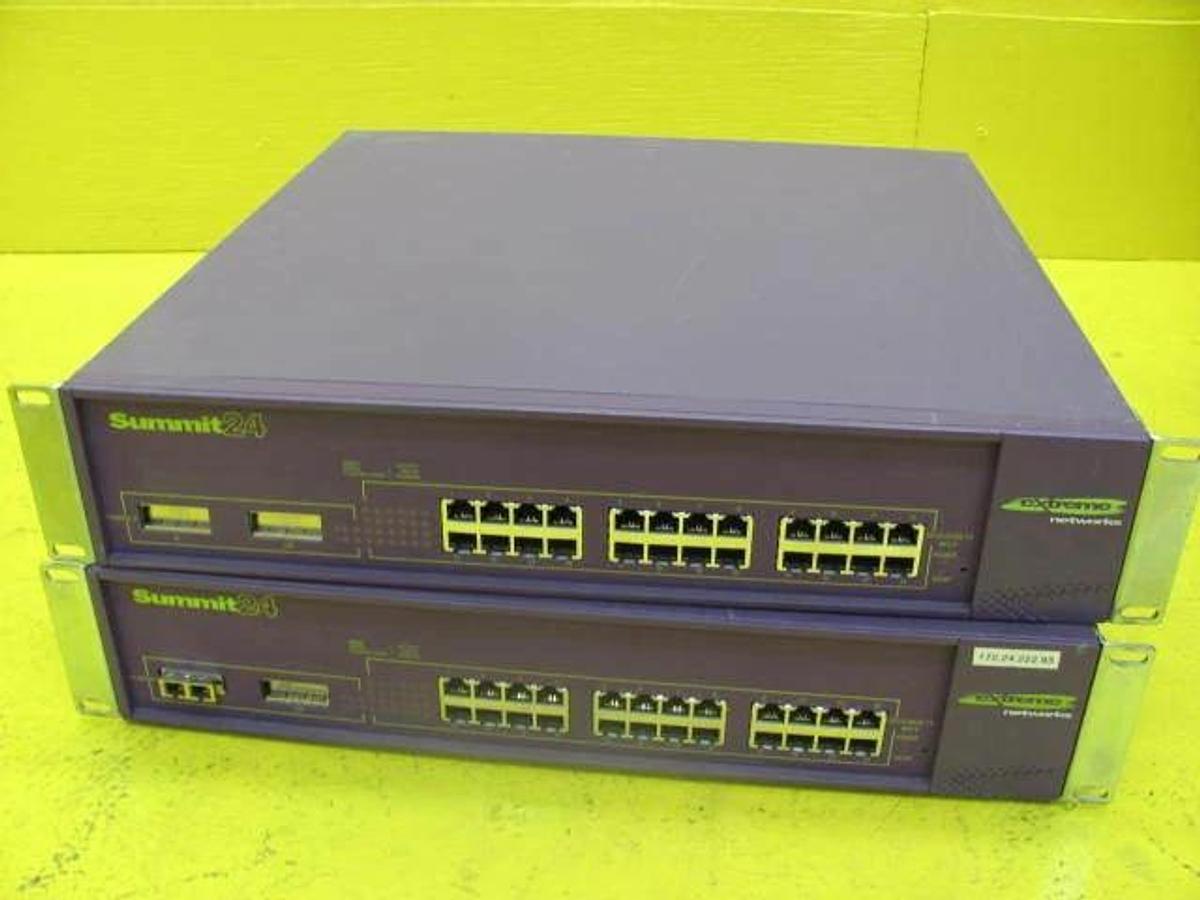 Used Extreme Networks 800013-00-14 Summit48 15000 Summit24 13011 Lot of 13 Working