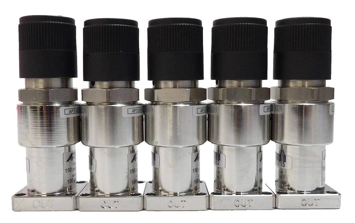 Used AP Tech AP510SM Diaphragm Valve Lot of 5 Working