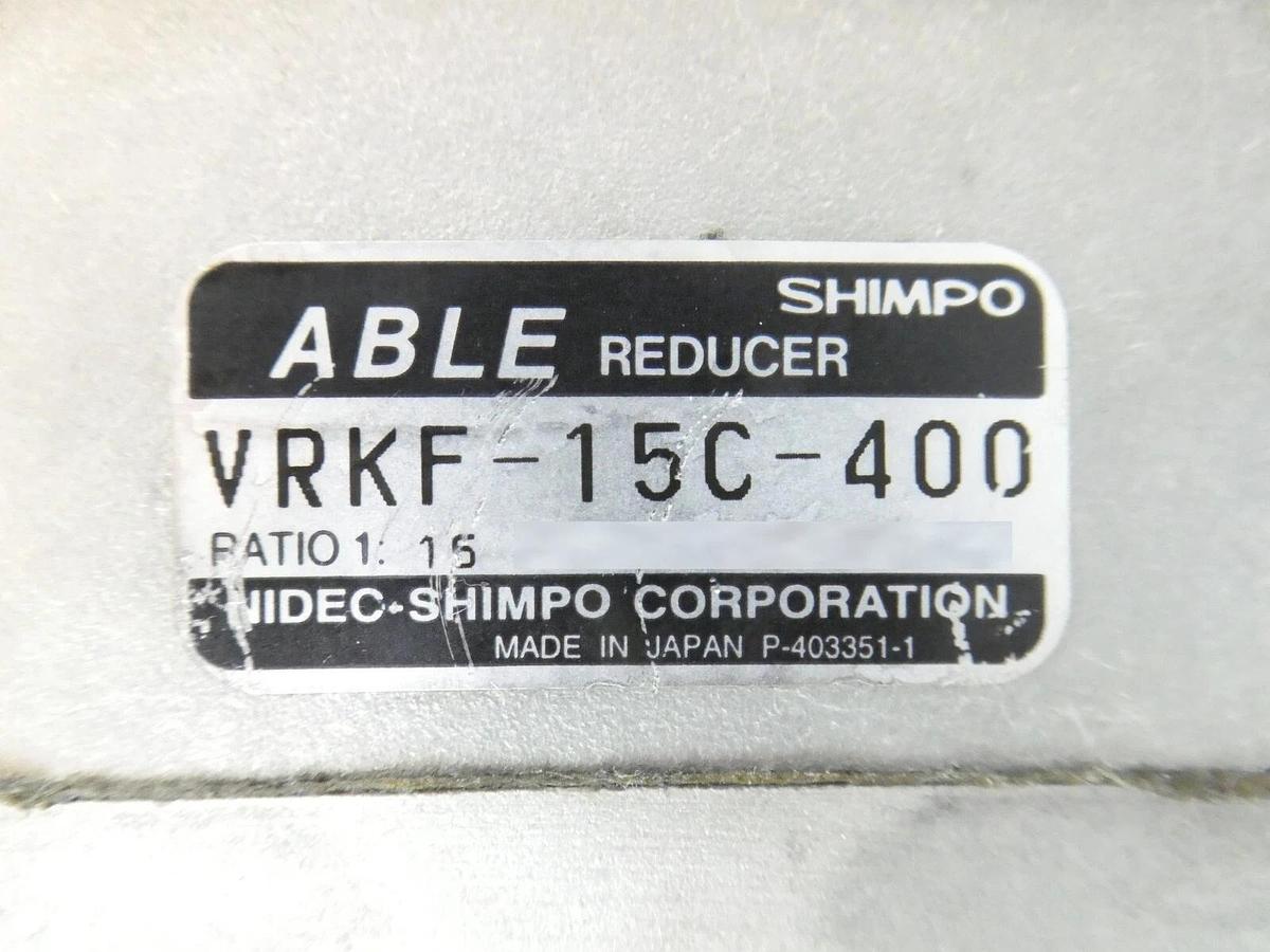 Used Panasonic MSMA042A84 AC Servo Motor Gearhead Assembly VRKF-15C-40 Working