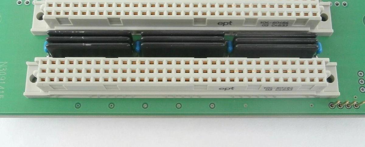 Used KEL VPDEST1810 VMEBus J1 9-Slot Backplane PCB DNS FC-3000 Working Surplus
