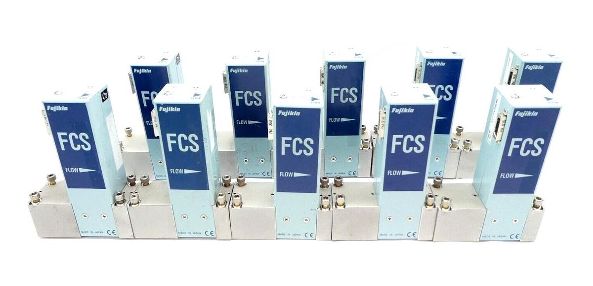 Used Fujikin FCS-4WS-798-F850#B Mass Flow Controller MFC Reseller Lot of 10 Working