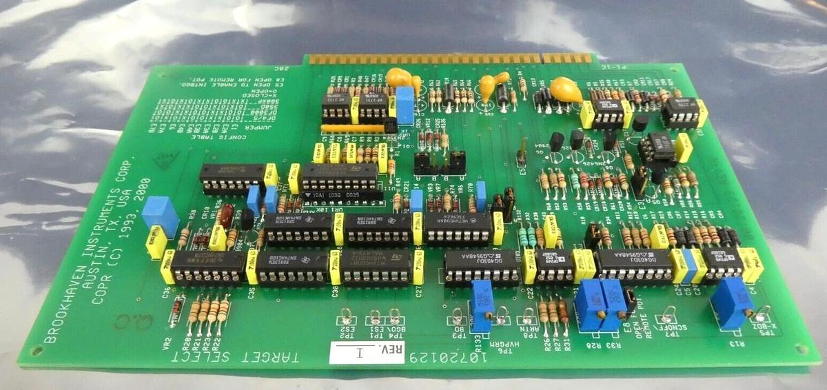 Refurbished Brookhaven 10720129 Target Select PCB P1-1C Varian E20000188 OEM Refurbished