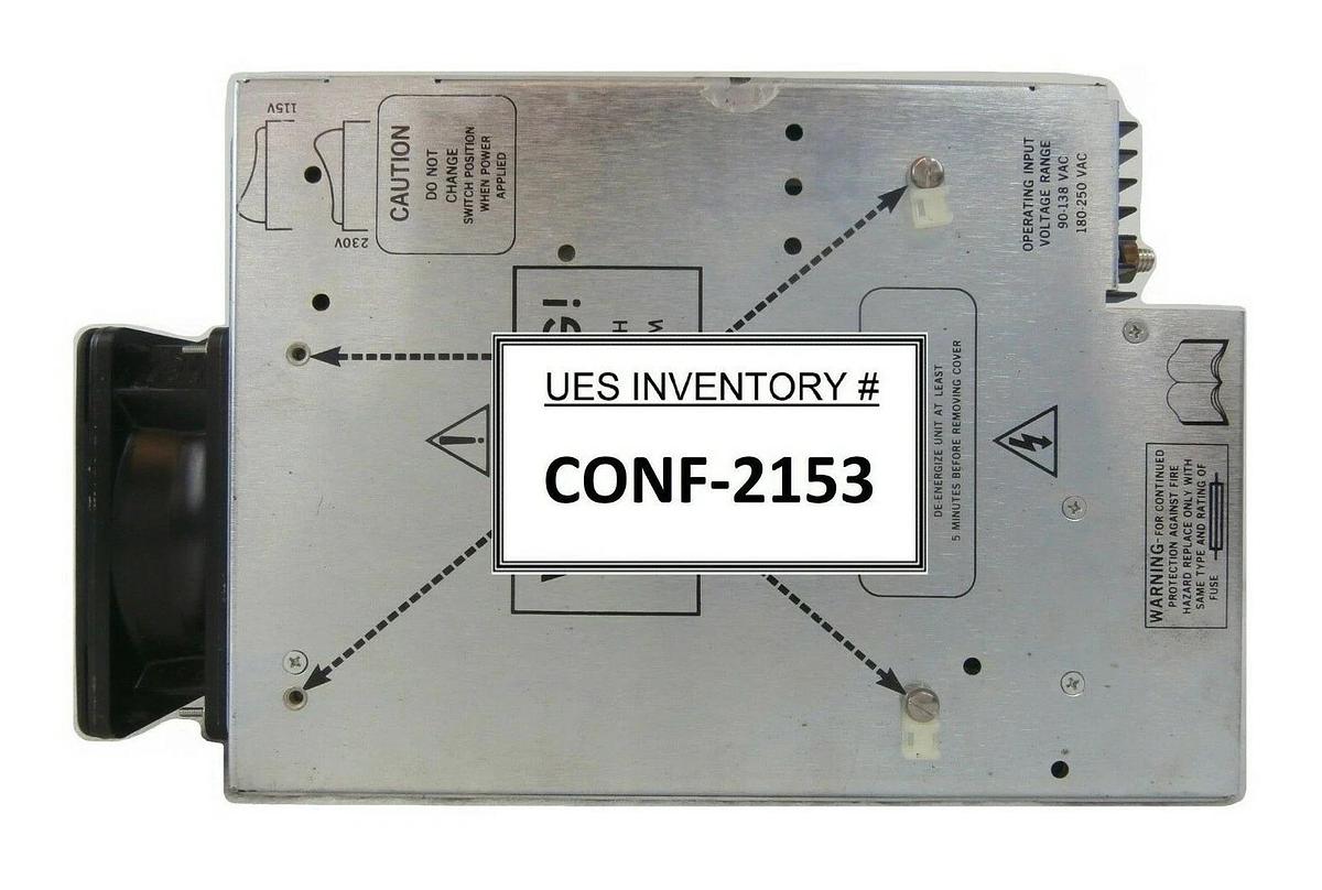 Used Pioneer Magnetics PM 2974A-3-5 DC Power Supply SVG 680-0146-048 Working Surplus