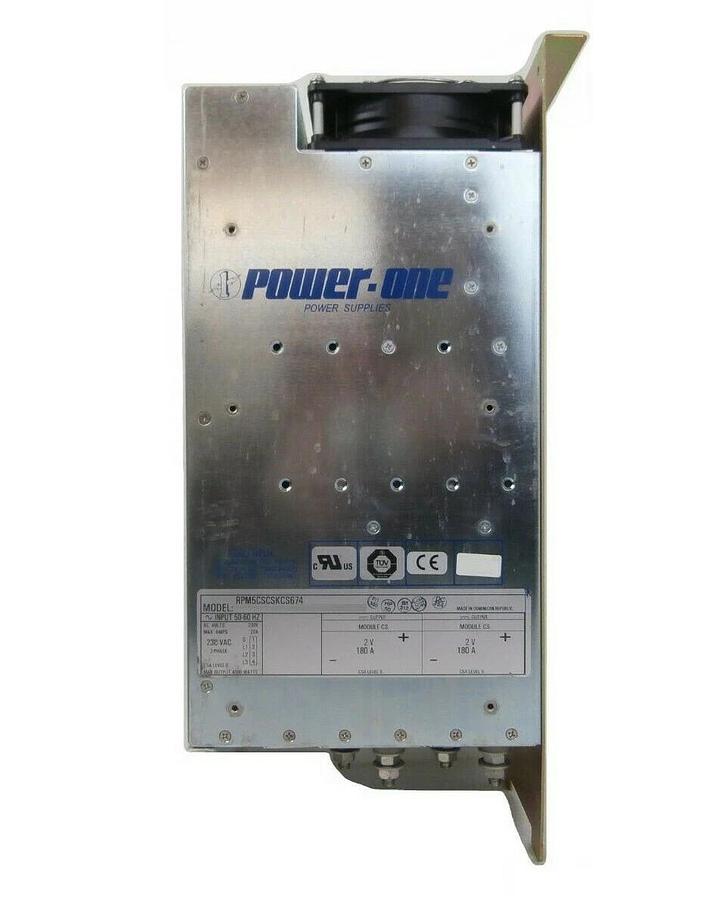 Used Power-One RPM5CSCSKCS674 Power Supply 4000W Schlumberger 97171046 Working Spare