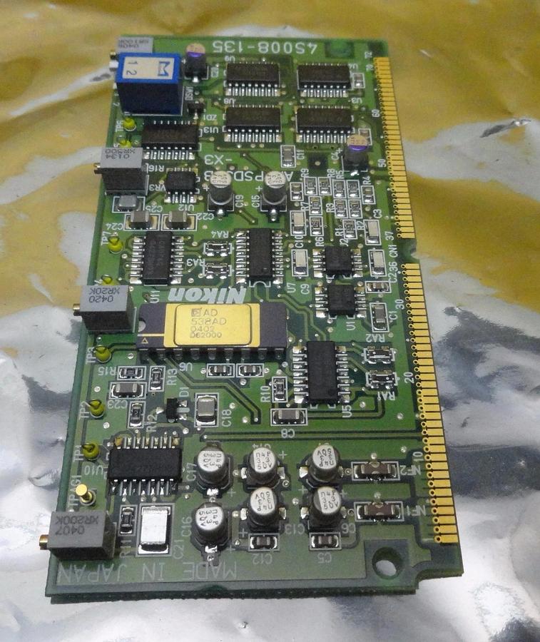 Used Nikon Precision 4S008-135 Relay Data Card PCB AF-PSDSUB-X3 NSR Working
