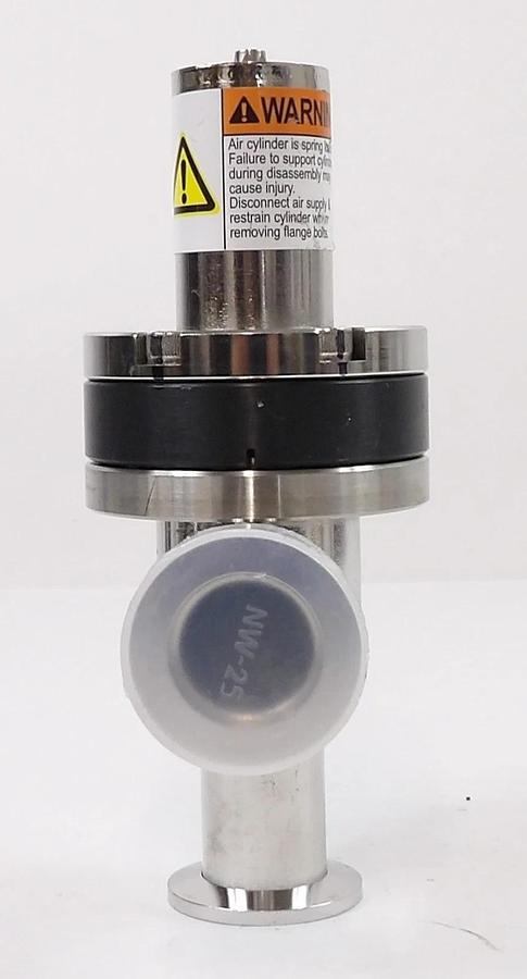 Used Nor-Cal Pfeiffer 0190-22670 Pneumatic Angle Valve Reseller Lot of 3 Working