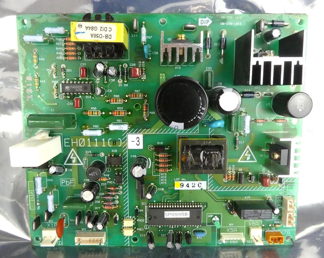 Used DIP EH0111(B)-3 Power Supply PCB EH0111 TEL Tokyo Electron Lithius Working