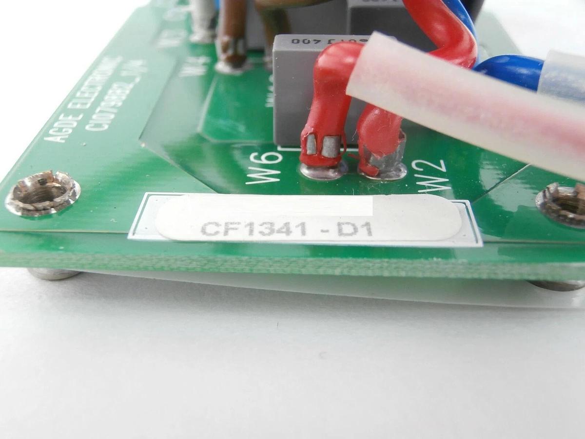 Used AGDE Electronic CF1341-D1 Turbo Power Supply PCB CI0798B2_1/4 Alcatel ACT 1300 M