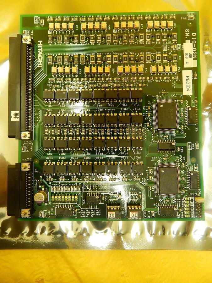 Used Hitachi DIO-02N Digital I/O Interface PCB Card Working Surplus