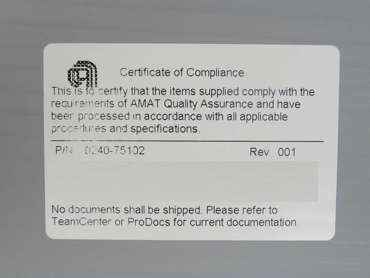 AMAT Applied Materials 0240-75102 200mm Transfer Blade 8" End Effector New