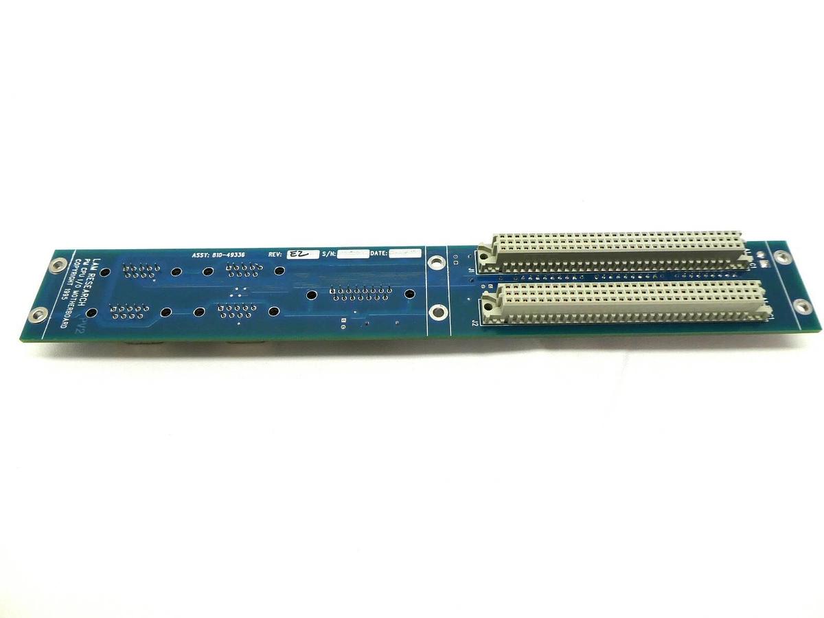 Used Lam Research 810-049336 PM CPU I/O Motherboard Backplane PCB Continuum Spare