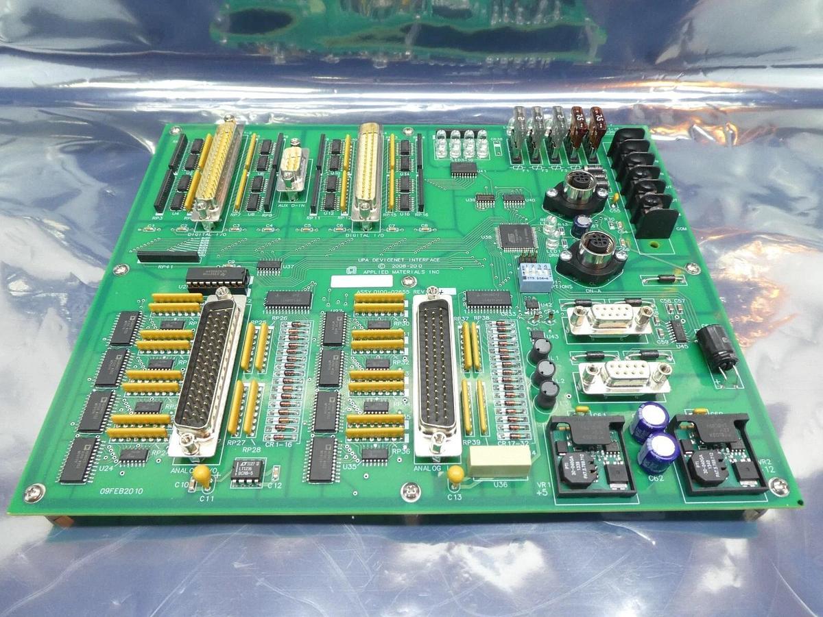 Used AMAT Applied Materials 0100-02655 UPA DeviceNet Interface PCB Working