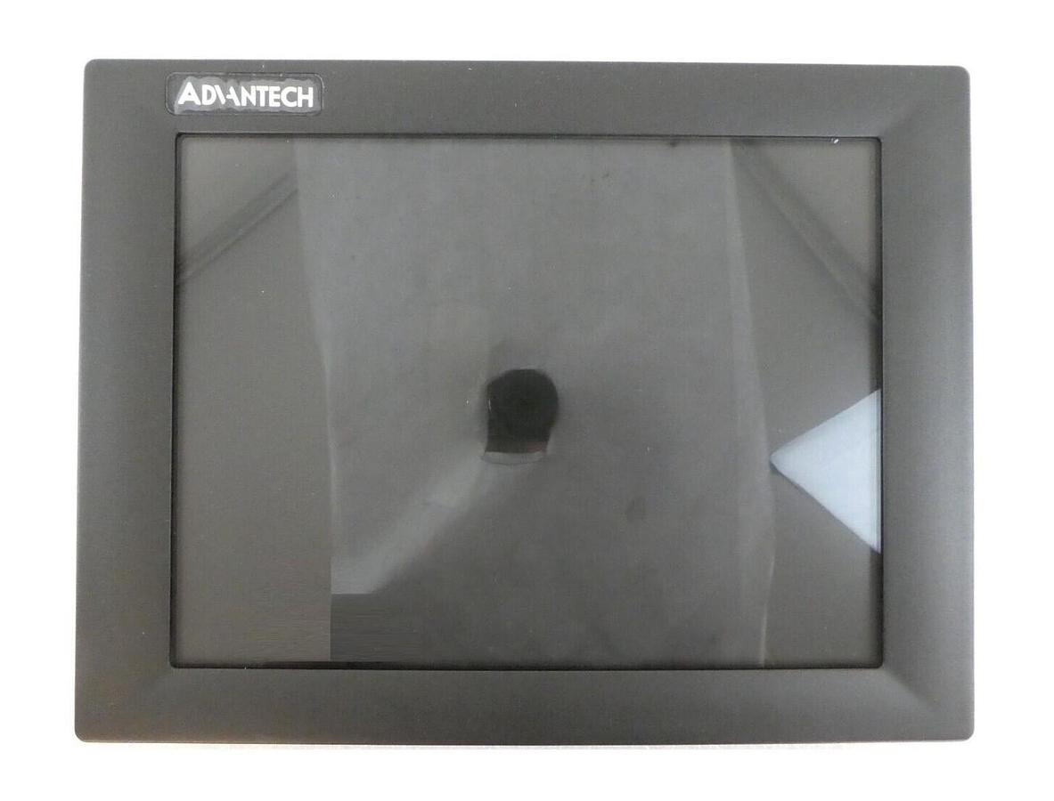Used Advantech FPM-3120TV 12" Industrial Touchscreen Monitor HMI Working Surplus