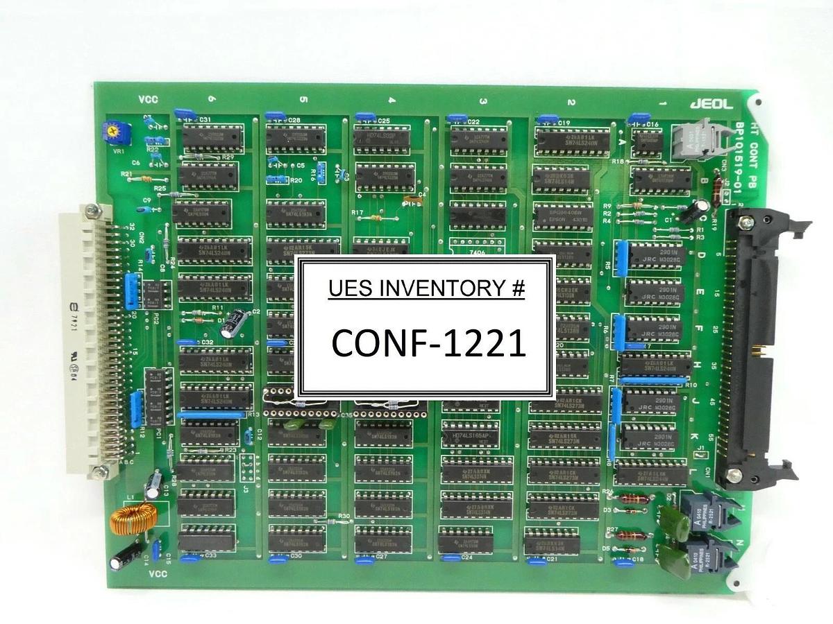 Used JEOL BP101519-01 Driver PCB Card HT CONT PB JWS-7555S SEM Working Spare