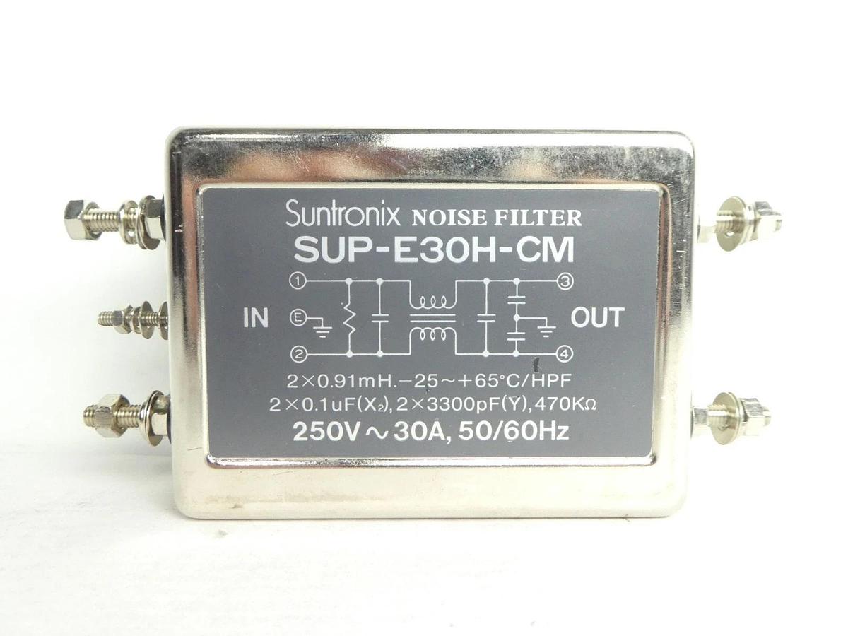 Used Fine Suntronix SUP-E30H-CM Noise Filter Reseller Lot of 12 Used Working