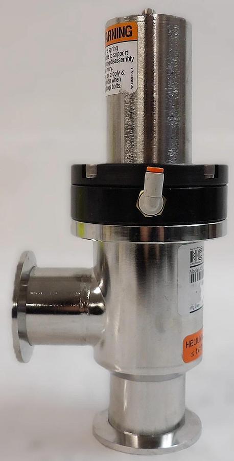 Used Nor-Cal Products 3870-01919 Pneumatic Angle Valve NW40 AMAT Working Surplus