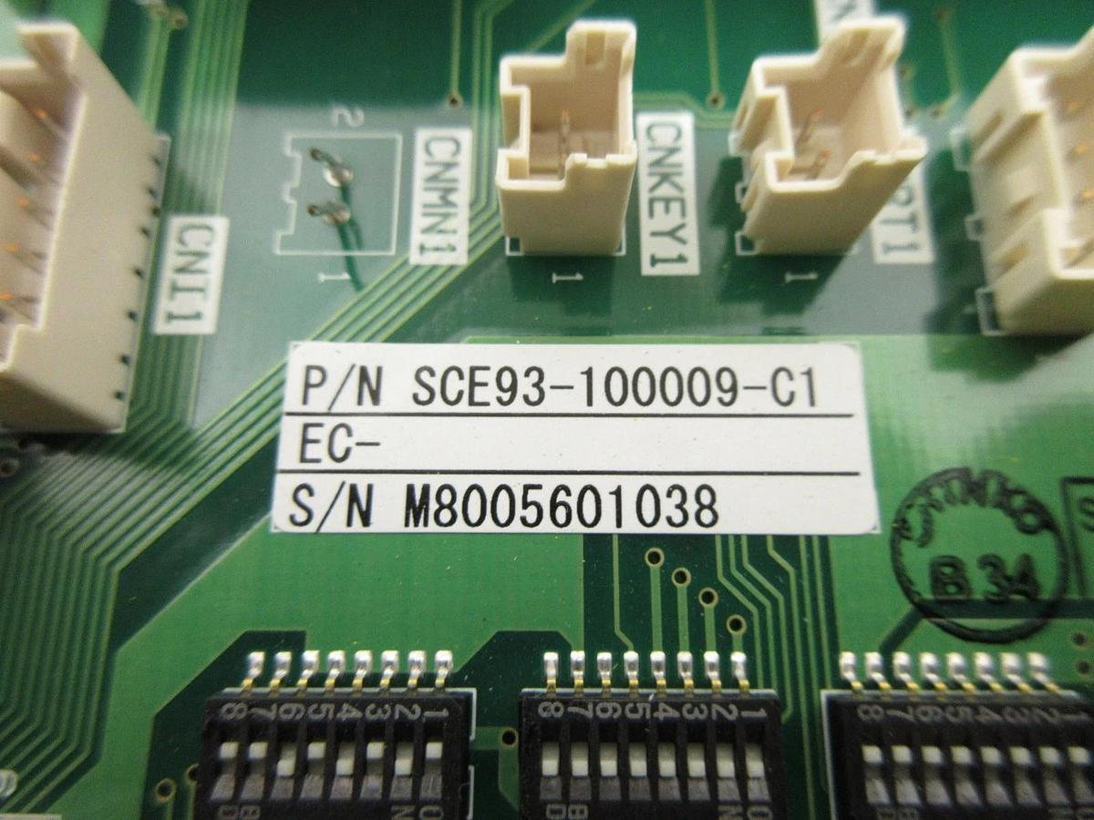Used Shinko Electric SCE93-100009-C1 Interface PCB SLPCN3A-1 SBX08-000032-11 Working