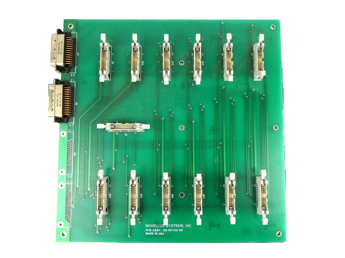 Used Novellus Systems 02-00152-00 Wiring Interface PCB Assembly Working Surplus