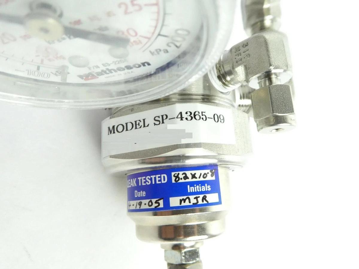 KMG Electronic Chemicals SP-4365-09 Regulator Valve ASM 4607-320-0001 New
