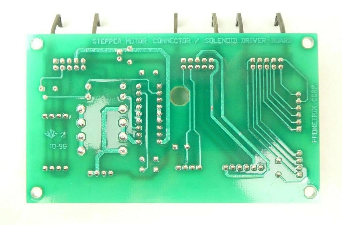 Used Prometrix 36-0107 Stepper Motor Connector Solenoid Driver PCB 54-0120 New Spare
